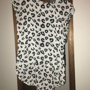 Cheetah blouse